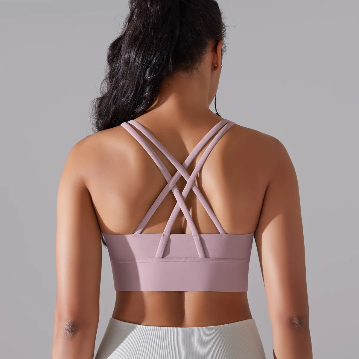 Women Sports Bra Sexy Yoga Bra High Support Impact Sports Underwear Running Quick DryTank Top Fitness Gym Padded Bralette