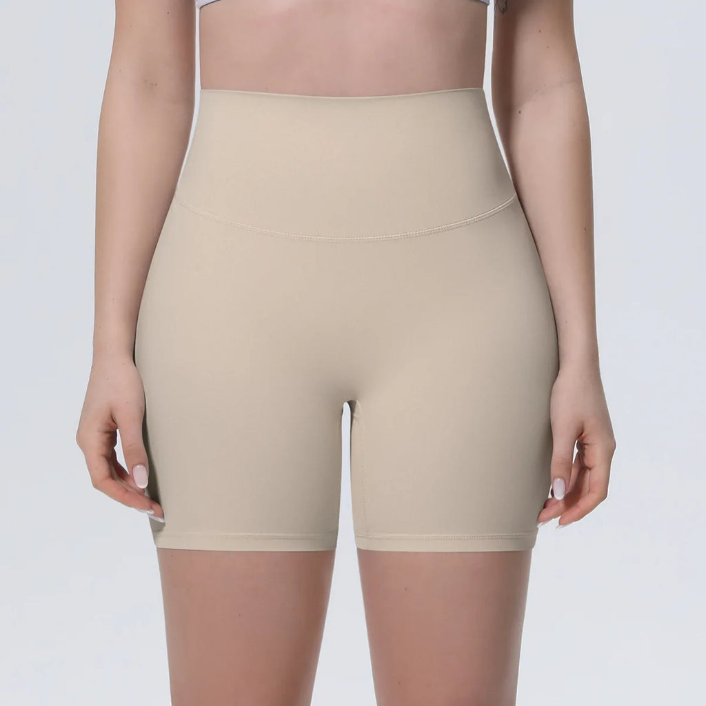 Women High Waist Push Up Yoga Shorts Cycling Sports Short Leggings Tights Fitness Running Workout Gym Training Hip Lifting Pants