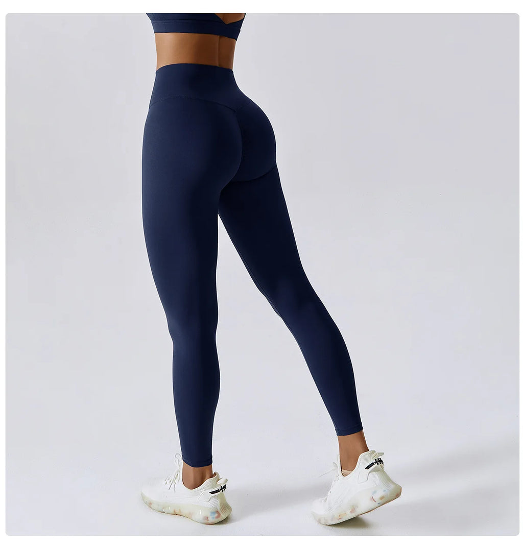 Summer Fitness Leggings Women Yoga Pants Leggings Running Cycling Breathable Sports Leggings High Waist Workout Gym Clothing