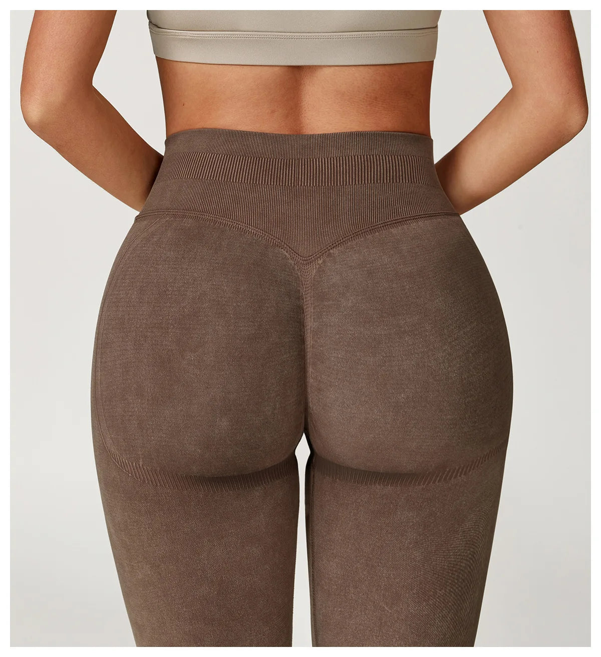 Yoga Pants Seamless Fitness Legging Women Sports Yoga Pant High Waist Ribbed Gym Clothes Fitness Workout Wear Scrunch Bum Tights