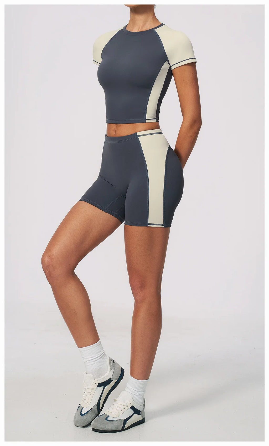summer Yoga Shorts Women High Waist Workout Shorts Fitness Yoga Lift Butt Fitness Ladies Yoga Gym Running Short Pants Sportswear