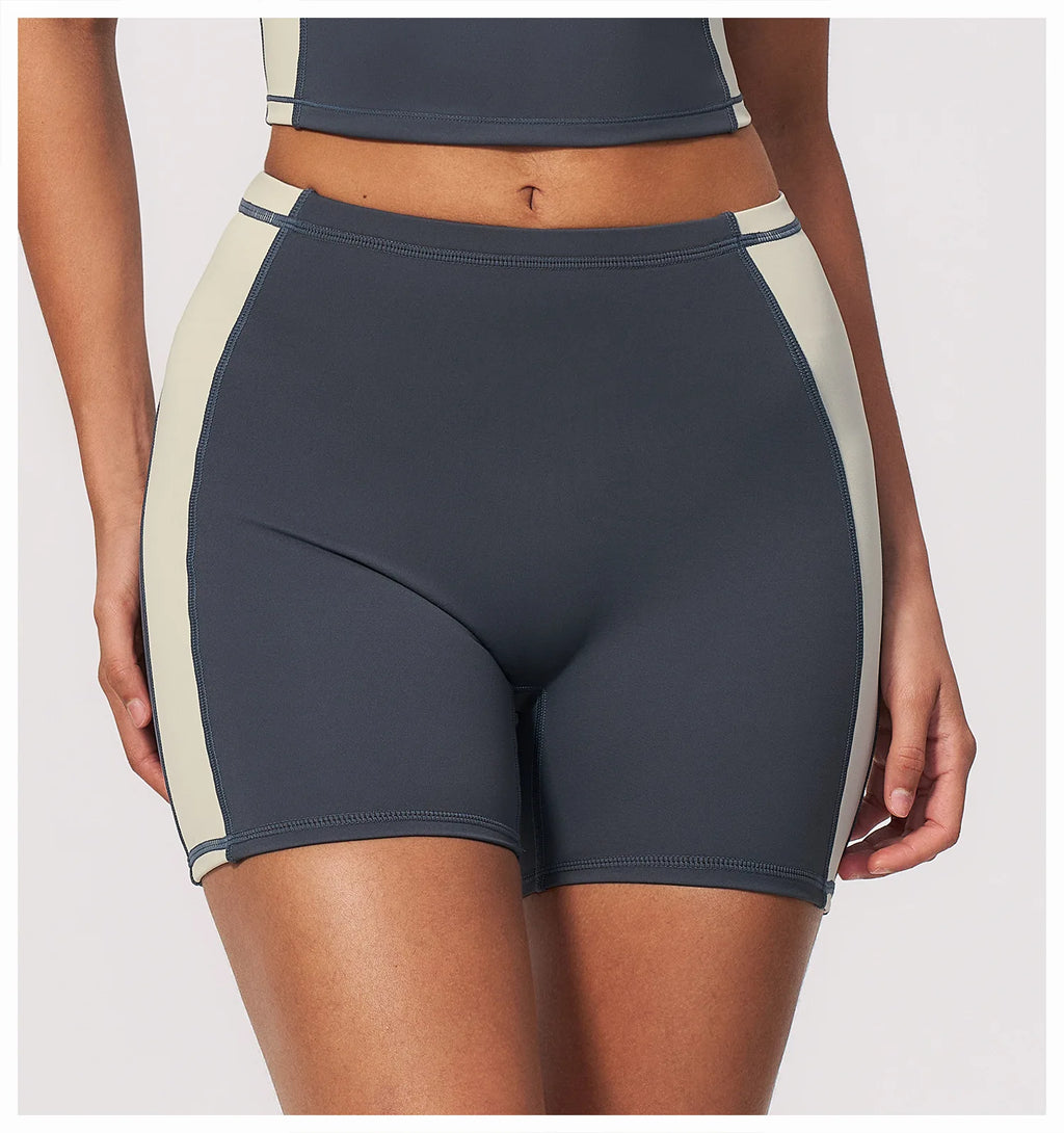 summer Yoga Shorts Women High Waist Workout Shorts Fitness Yoga Lift Butt Fitness Ladies Yoga Gym Running Short Pants Sportswear