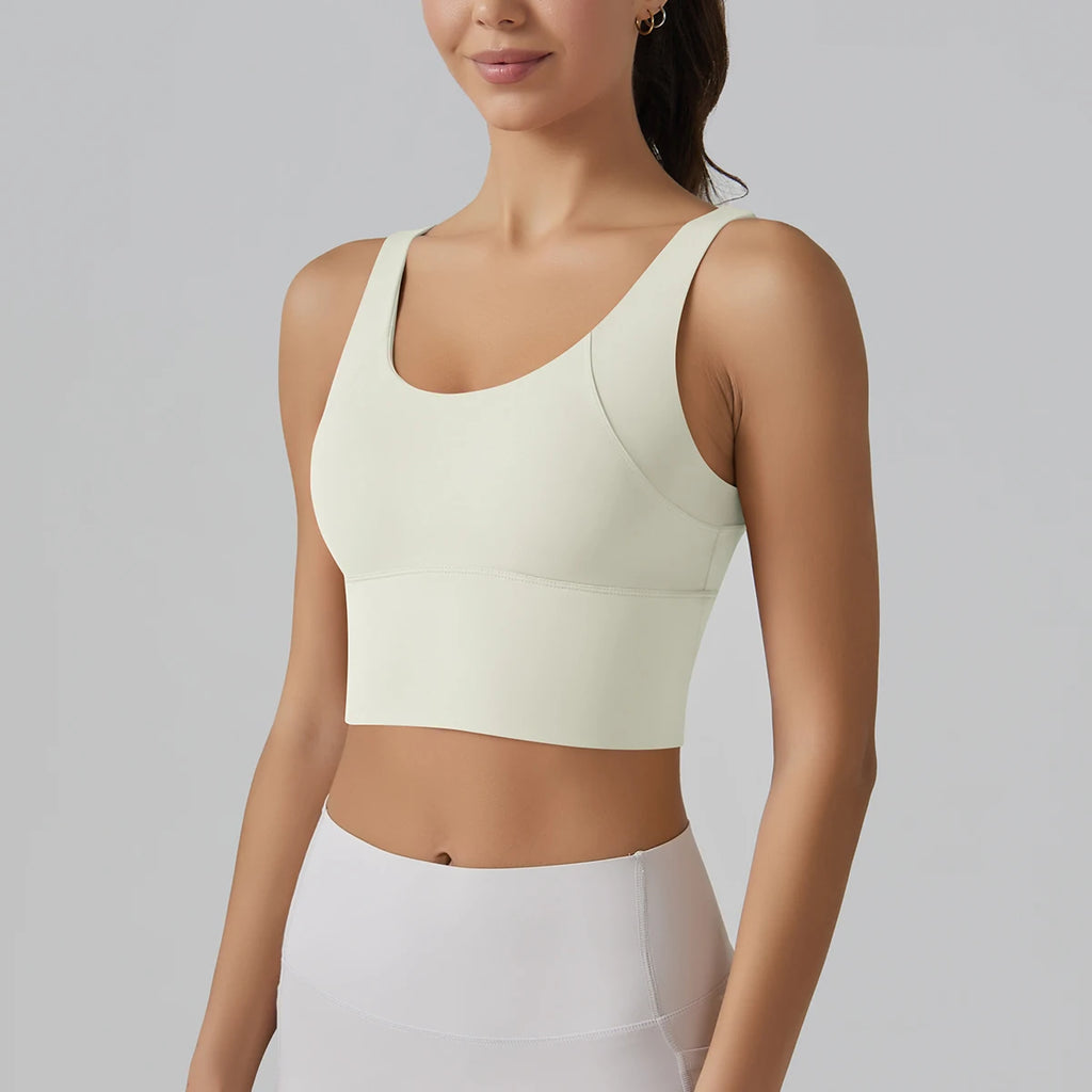 New  Yoga Tank Top Summer Sexy Fitness Yoga  Underwear Women's Sports Bra Push Up Fitness Bra  Running Gym Fitness Tops