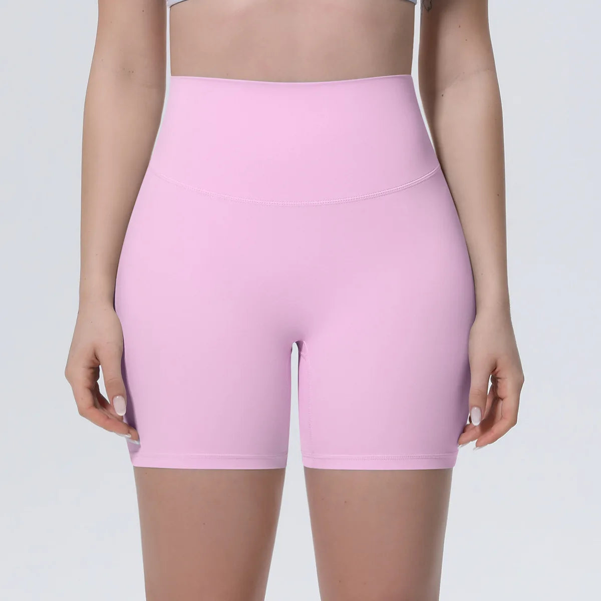Women High Waist Push Up Yoga Shorts Cycling Sports Short Leggings Tights Fitness Running Workout Gym Training Hip Lifting Pants