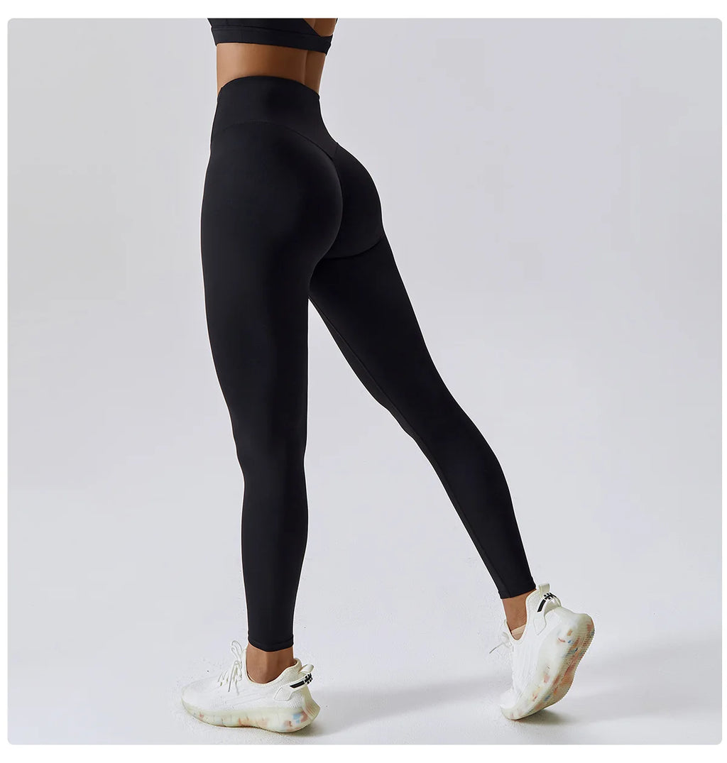 Summer Fitness Leggings Women Yoga Pants Leggings Running Cycling Breathable Sports Leggings High Waist Workout Gym Clothing