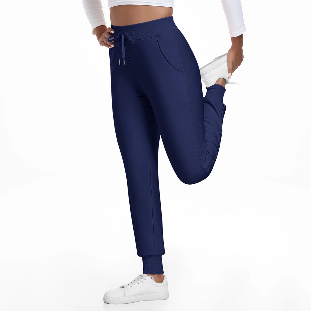 Women Winter Thick Velvet Pants With Pockets