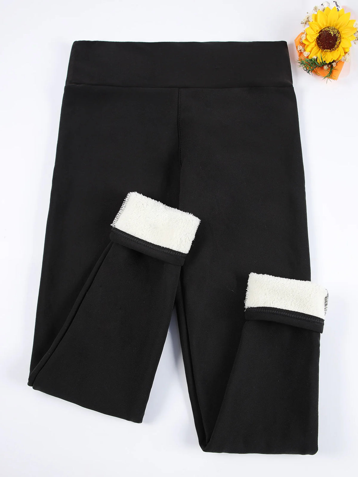 Women's Fleece Lined Leggings High Waist Thermal