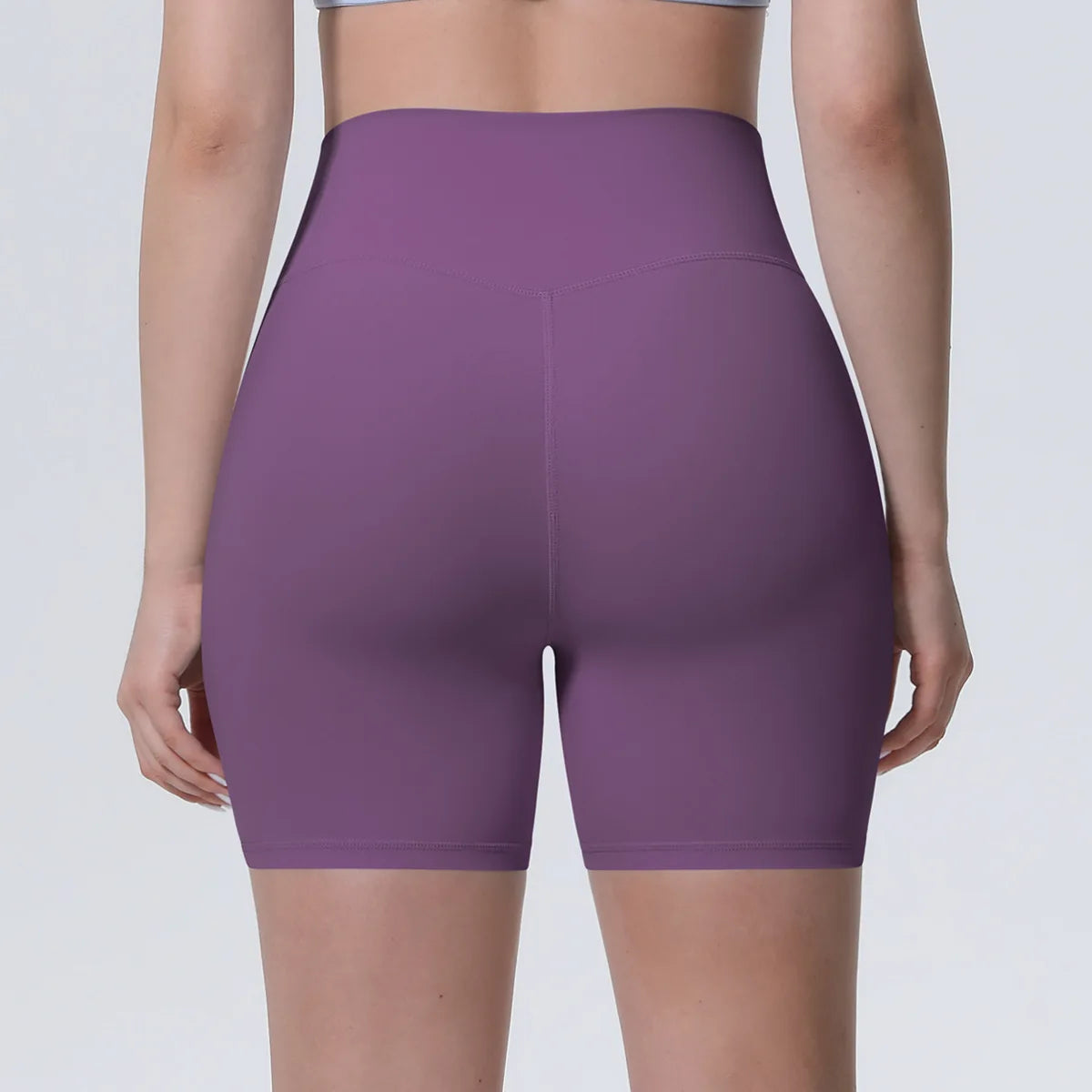 Women High Waist Push Up Yoga Shorts Cycling Sports Short Leggings Tights Fitness Running Workout Gym Training Hip Lifting Pants