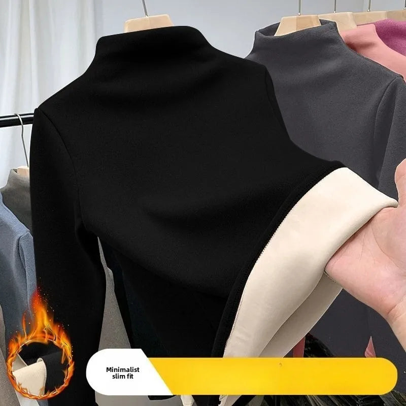 Women Thermal Underwear Winter Half High