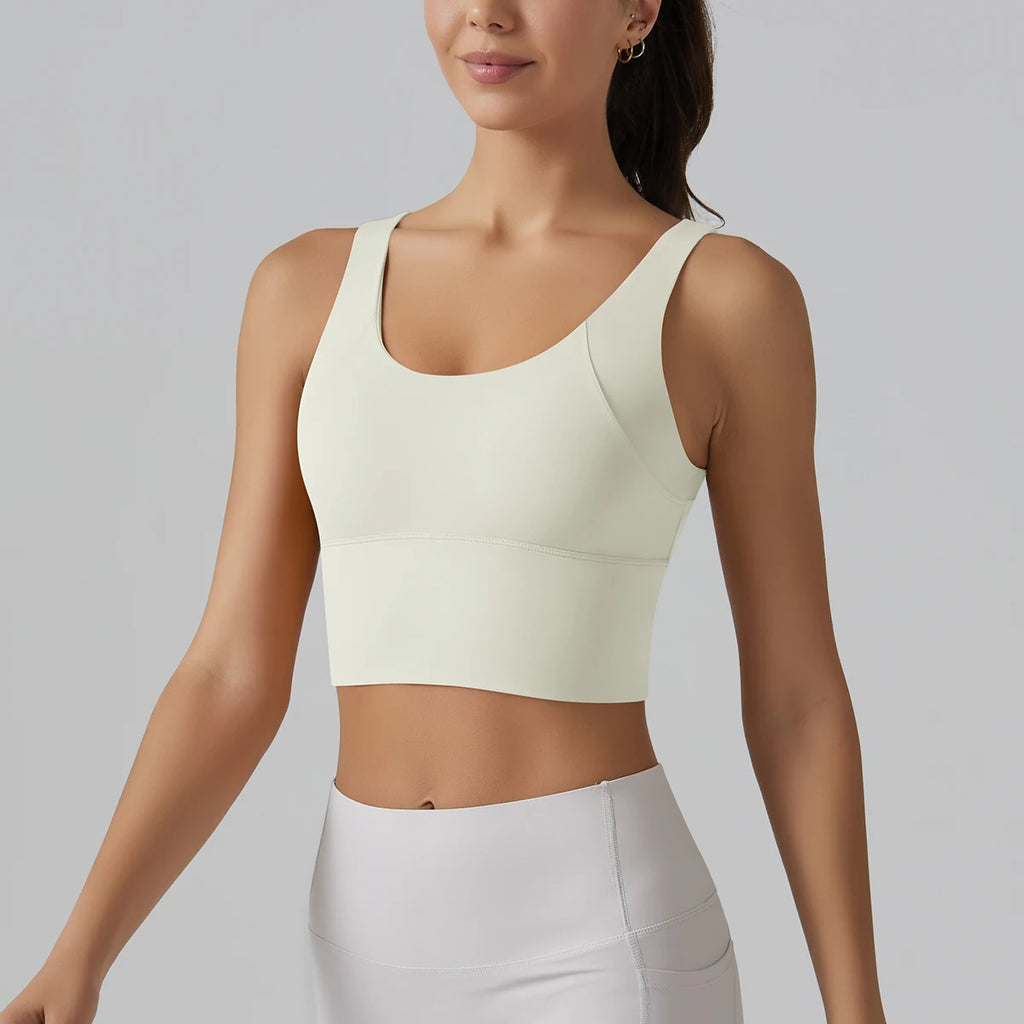 New  Yoga Tank Top Summer Sexy Fitness Yoga  Underwear Women's Sports Bra Push Up Fitness Bra  Running Gym Fitness Tops
