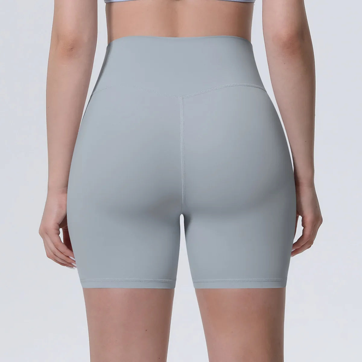 Women High Waist Push Up Yoga Shorts Cycling Sports Short Leggings Tights Fitness Running Workout Gym Training Hip Lifting Pants