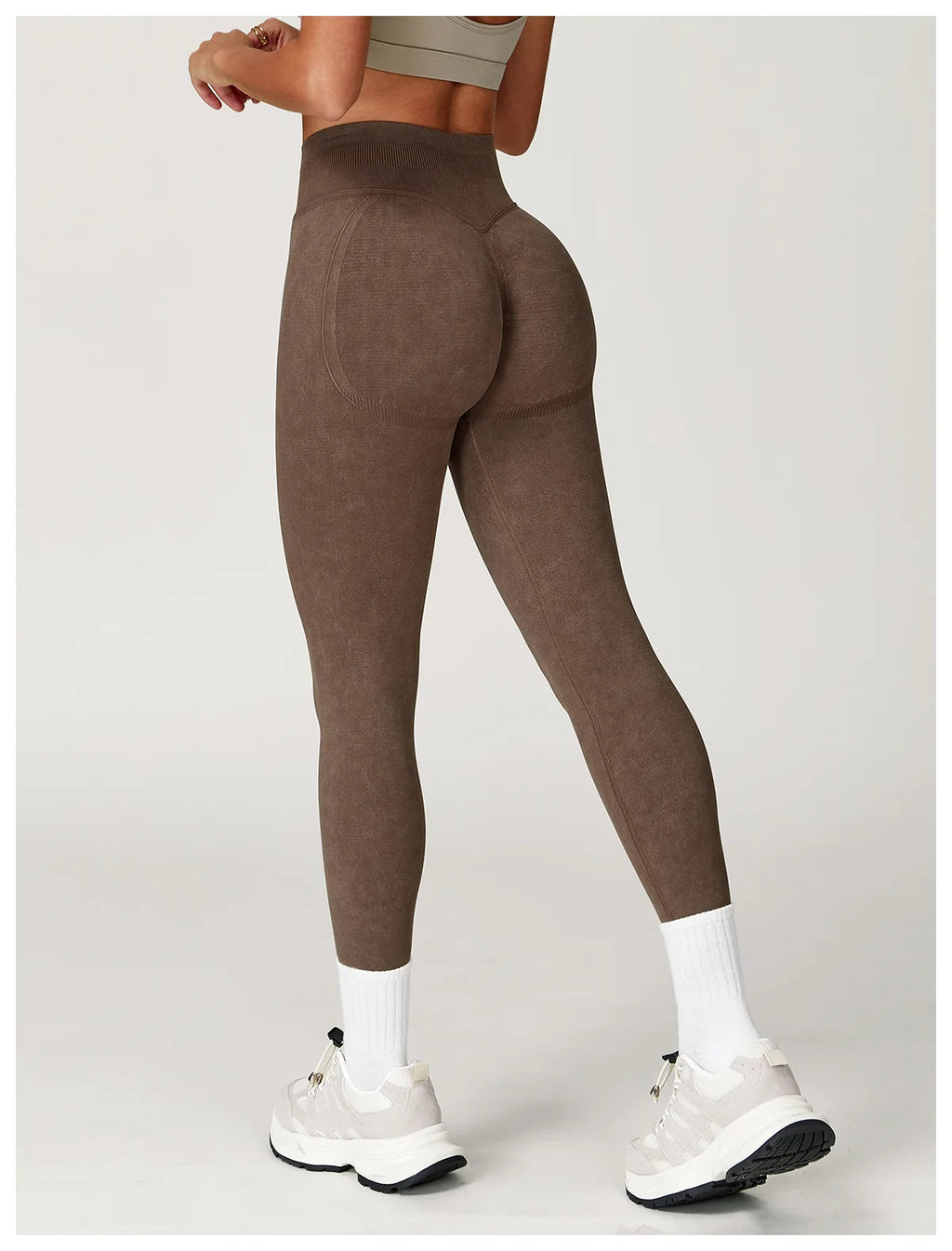 Yoga Pants Seamless Fitness Legging Women Sports Yoga Pant High Waist Ribbed Gym Clothes Fitness Workout Wear Scrunch Bum Tights