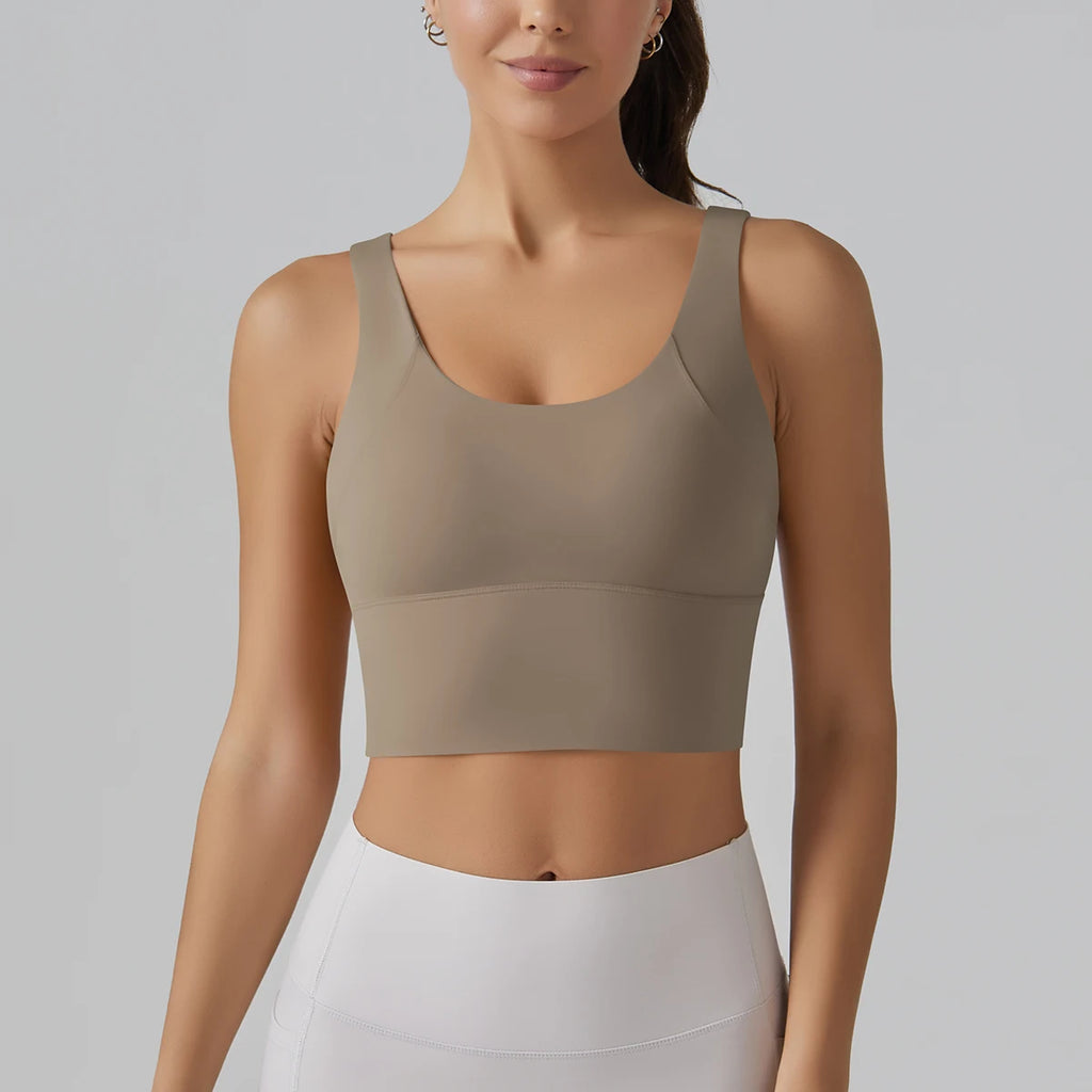 New  Yoga Tank Top Summer Sexy Fitness Yoga  Underwear Women's Sports Bra Push Up Fitness Bra  Running Gym Fitness Tops