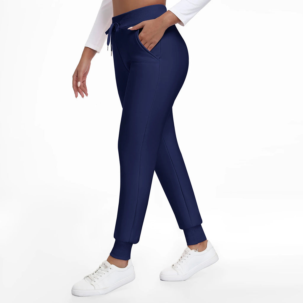 Women Winter Thick Velvet Pants With Pockets