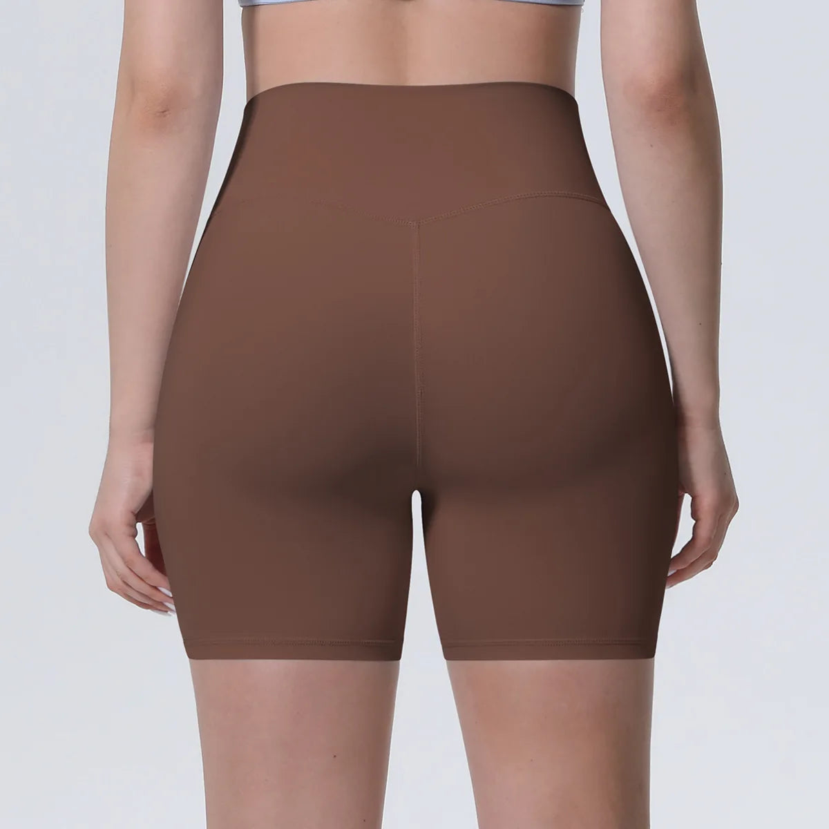 Women High Waist Push Up Yoga Shorts Cycling Sports Short Leggings Tights Fitness Running Workout Gym Training Hip Lifting Pants