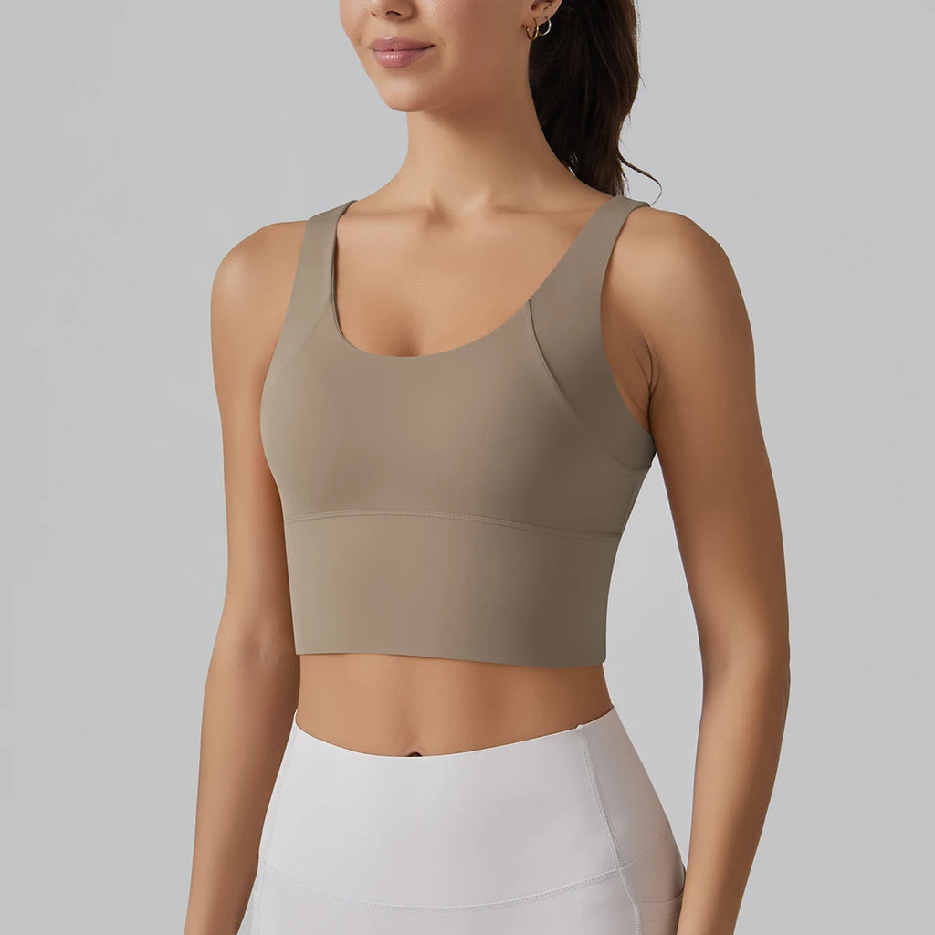 New  Yoga Tank Top Summer Sexy Fitness Yoga  Underwear Women's Sports Bra Push Up Fitness Bra  Running Gym Fitness Tops