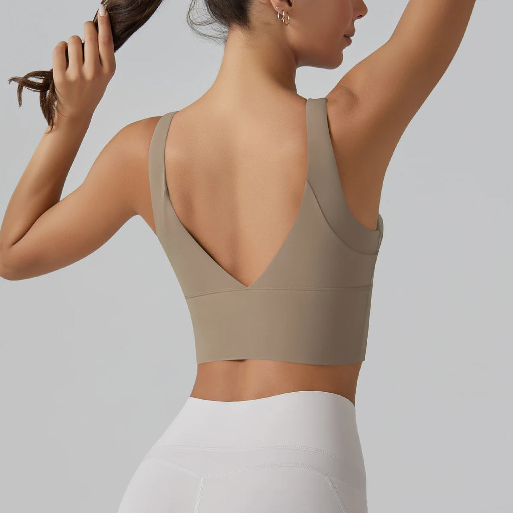 New  Yoga Tank Top Summer Sexy Fitness Yoga  Underwear Women's Sports Bra Push Up Fitness Bra  Running Gym Fitness Tops