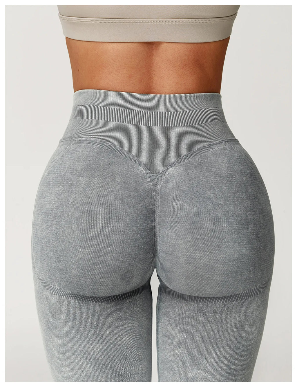Yoga Pants Seamless Fitness Legging Women Sports Yoga Pant High Waist Ribbed Gym Clothes Fitness Workout Wear Scrunch Bum Tights