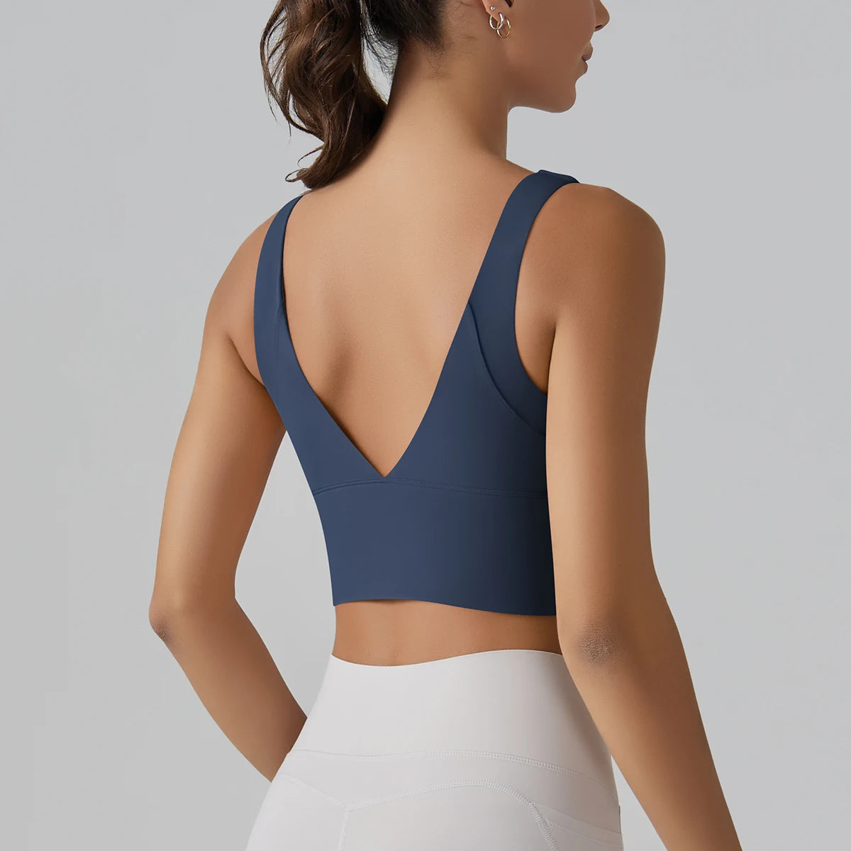 New  Yoga Tank Top Summer Sexy Fitness Yoga  Underwear Women's Sports Bra Push Up Fitness Bra  Running Gym Fitness Tops
