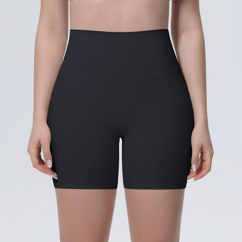 Women High Waist Push Up Yoga Shorts Cycling Sports Short Leggings Tights Fitness Running Workout Gym Training Hip Lifting Pants