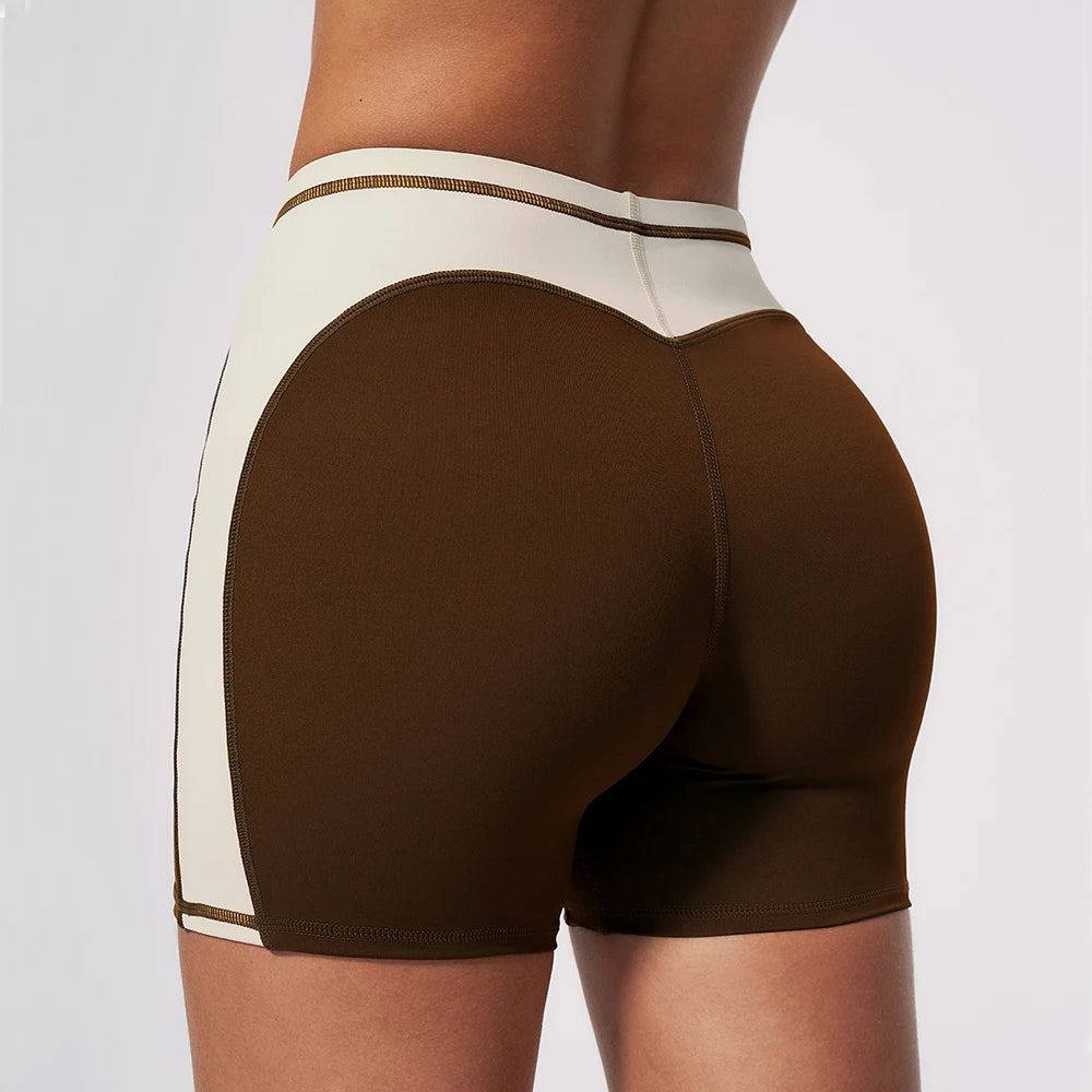 summer Yoga Shorts Women High Waist Workout Shorts Fitness Yoga Lift Butt Fitness Ladies Yoga Gym Running Short Pants Sportswear