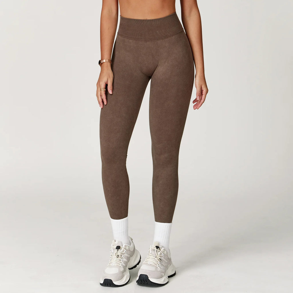 Yoga Pants Seamless Fitness Legging Women Sports Yoga Pant High Waist Ribbed Gym Clothes Fitness Workout Wear Scrunch Bum Tights