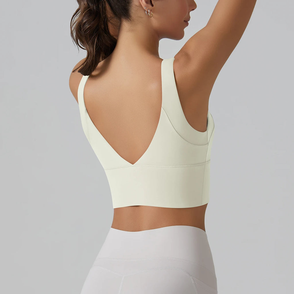 New  Yoga Tank Top Summer Sexy Fitness Yoga  Underwear Women's Sports Bra Push Up Fitness Bra  Running Gym Fitness Tops