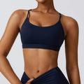 Women Workout Sports Underwear High Support Sports Top Push Up Yoga Bra Gym Crop Top Fitness Bra Running Brassiere Sportswear