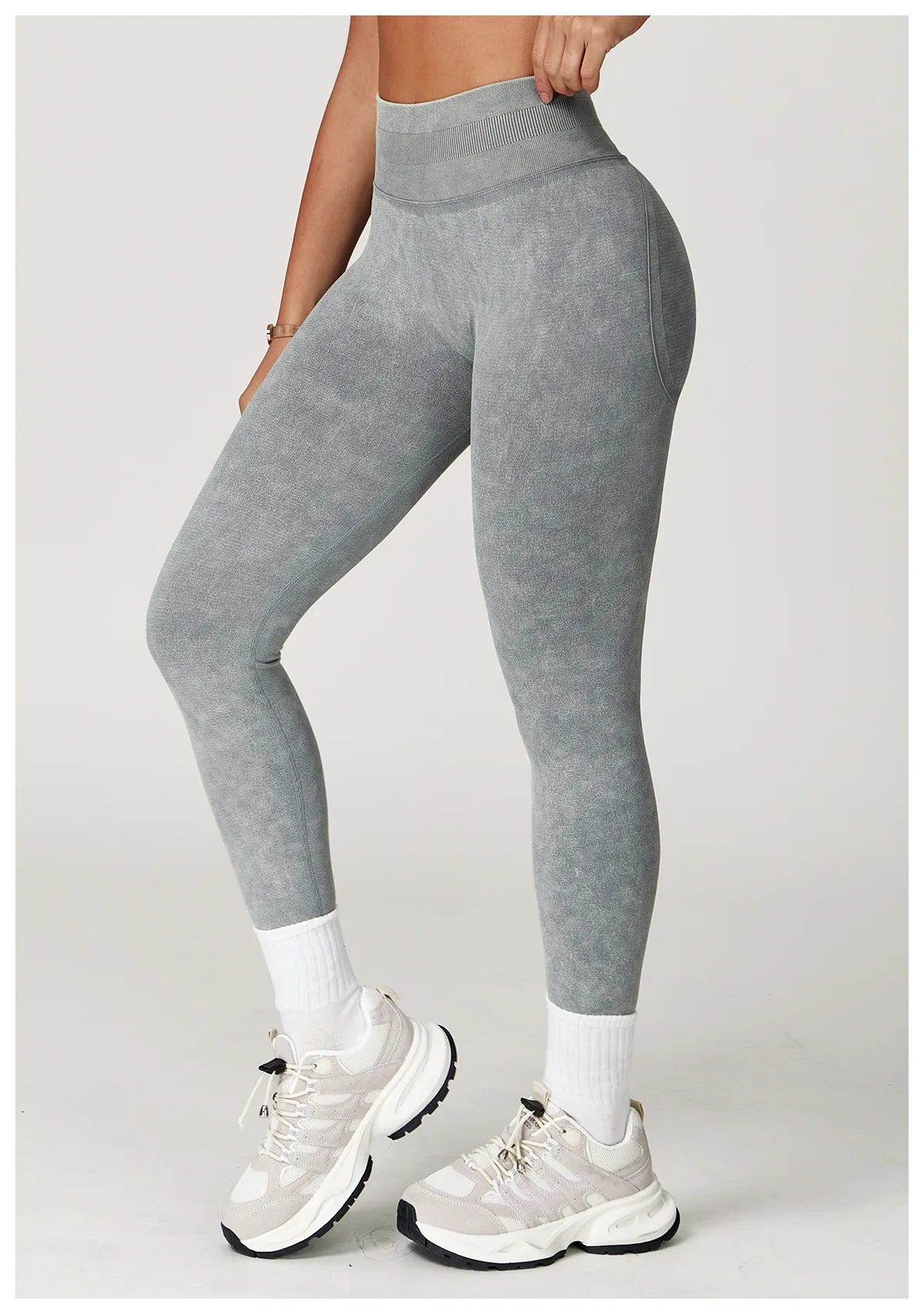 Yoga Pants Seamless Fitness Legging Women Sports Yoga Pant High Waist Ribbed Gym Clothes Fitness Workout Wear Scrunch Bum Tights