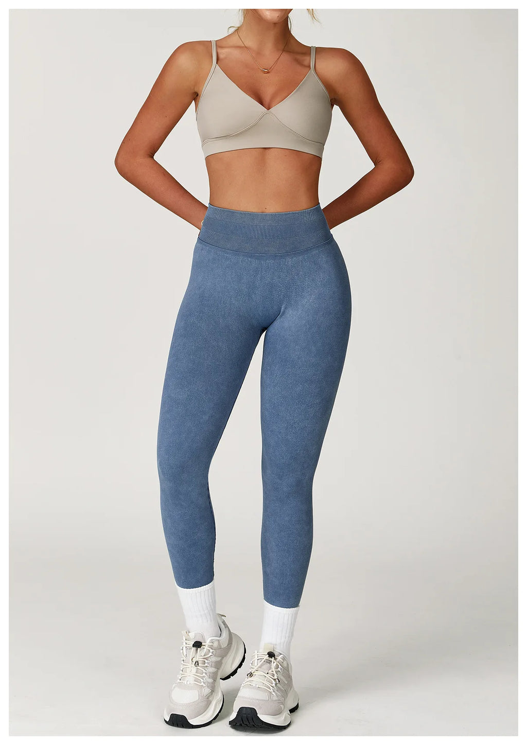 Yoga Pants Seamless Fitness Legging Women Sports Yoga Pant High Waist Ribbed Gym Clothes Fitness Workout Wear Scrunch Bum Tights