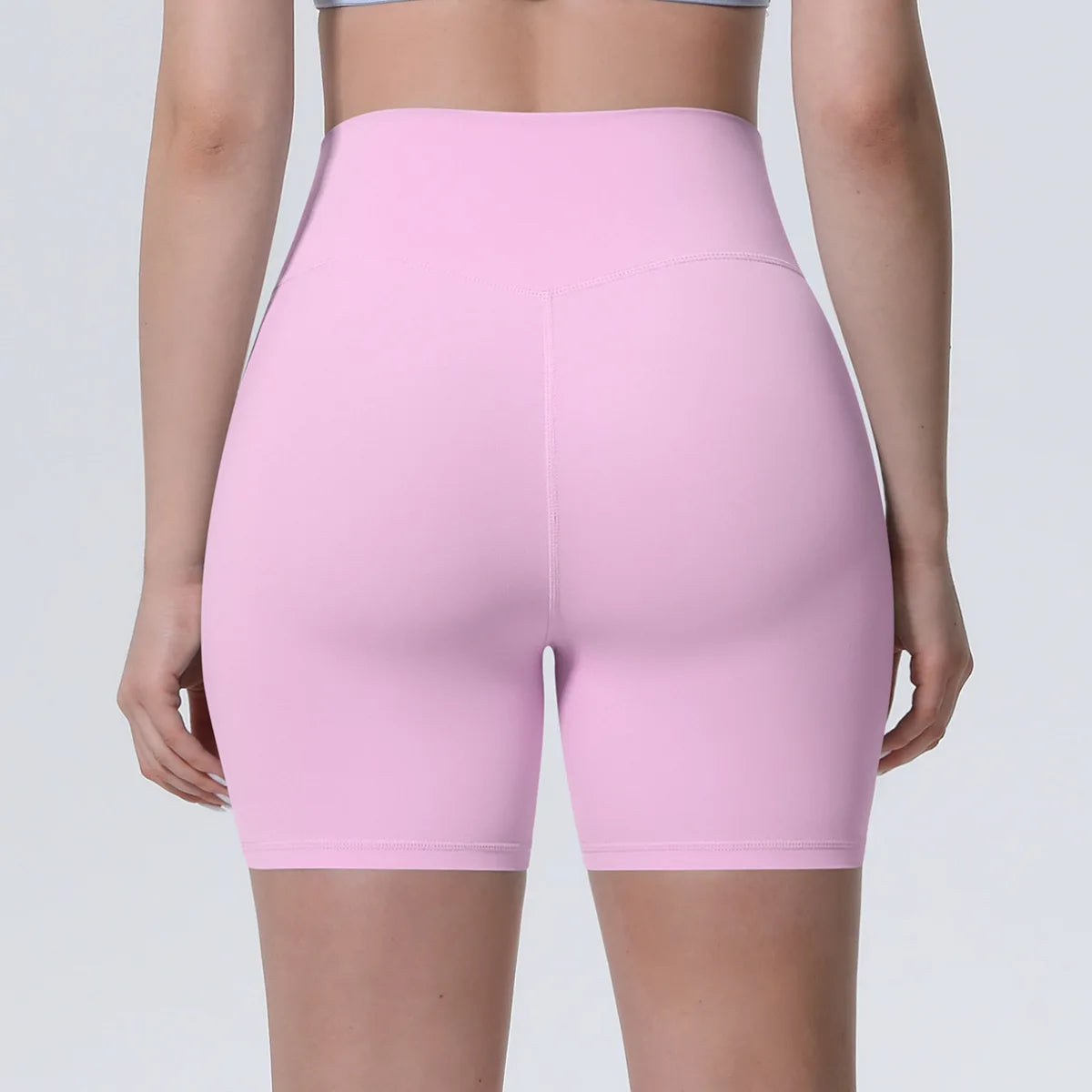 Women High Waist Push Up Yoga Shorts Cycling Sports Short Leggings Tights Fitness Running Workout Gym Training Hip Lifting Pants