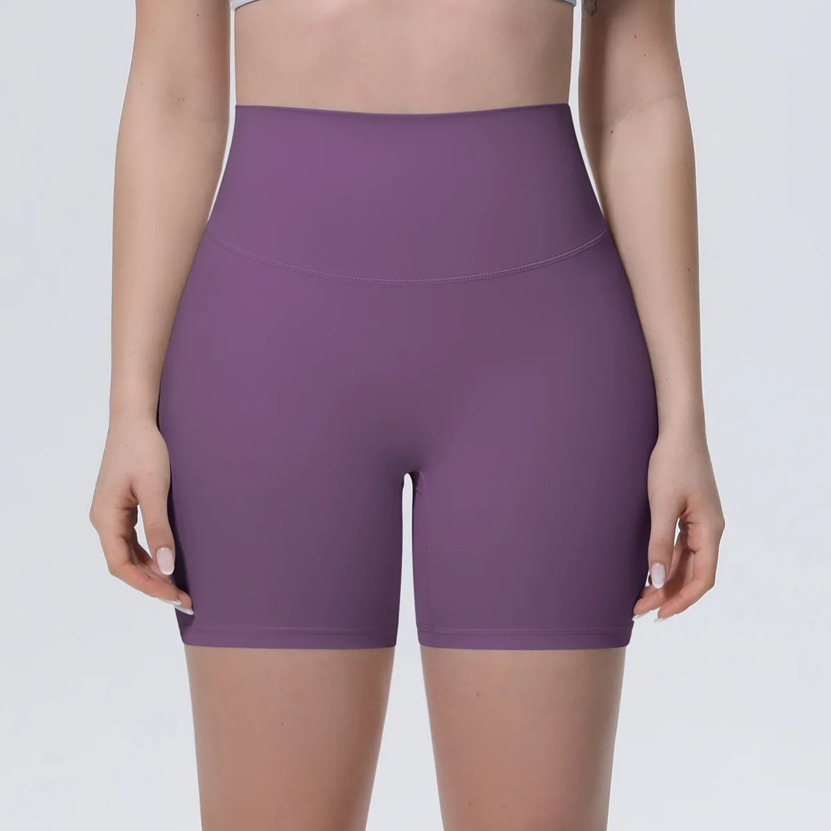 Women High Waist Push Up Yoga Shorts Cycling Sports Short Leggings Tights Fitness Running Workout Gym Training Hip Lifting Pants