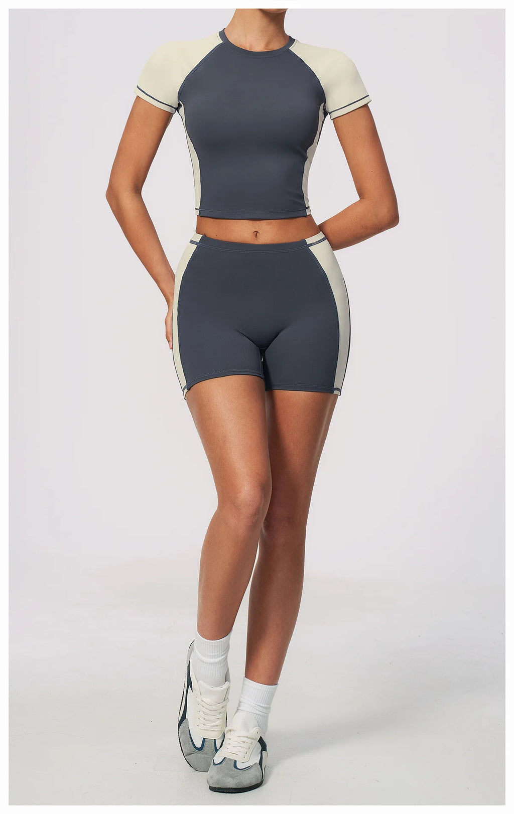 summer Yoga Shorts Women High Waist Workout Shorts Fitness Yoga Lift Butt Fitness Ladies Yoga Gym Running Short Pants Sportswear