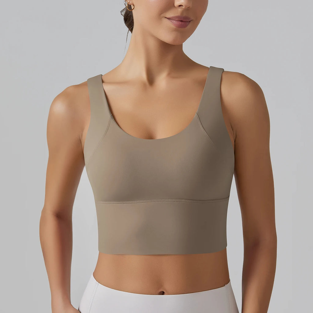 New  Yoga Tank Top Summer Sexy Fitness Yoga  Underwear Women's Sports Bra Push Up Fitness Bra  Running Gym Fitness Tops