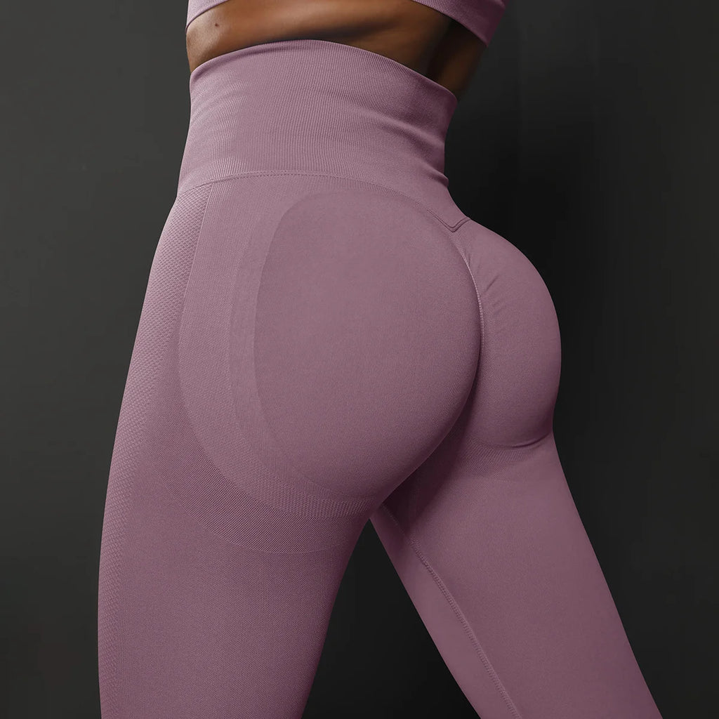 High Waist Yoga Leggings Women Seamless Push Up Sport Leggings Fitness Running Hip Lift Yoga Pants Highly Elastic Gym Leggings