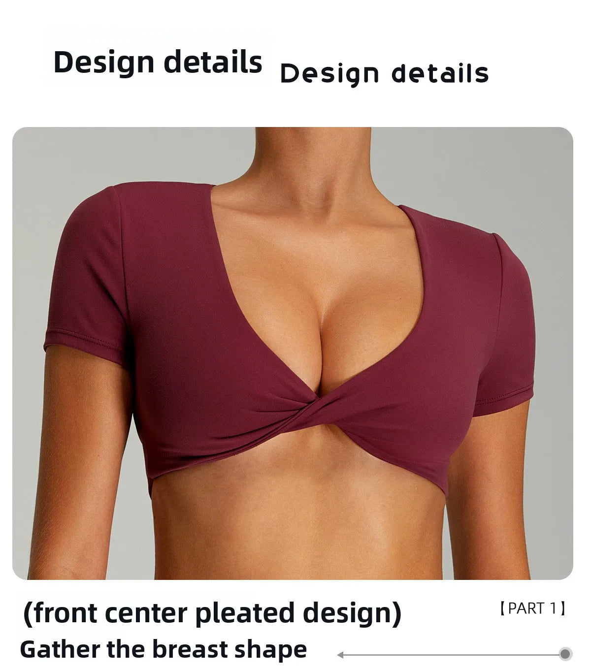 Sexy Sports Shirts Breathable Short Sleeves Workout Tops Fitness Female Backless Yoga Clothing Sport Crop Tops Women Gym Top