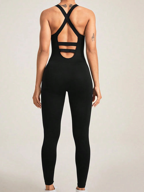 Contours Ribbed Yoga Jumpsuit