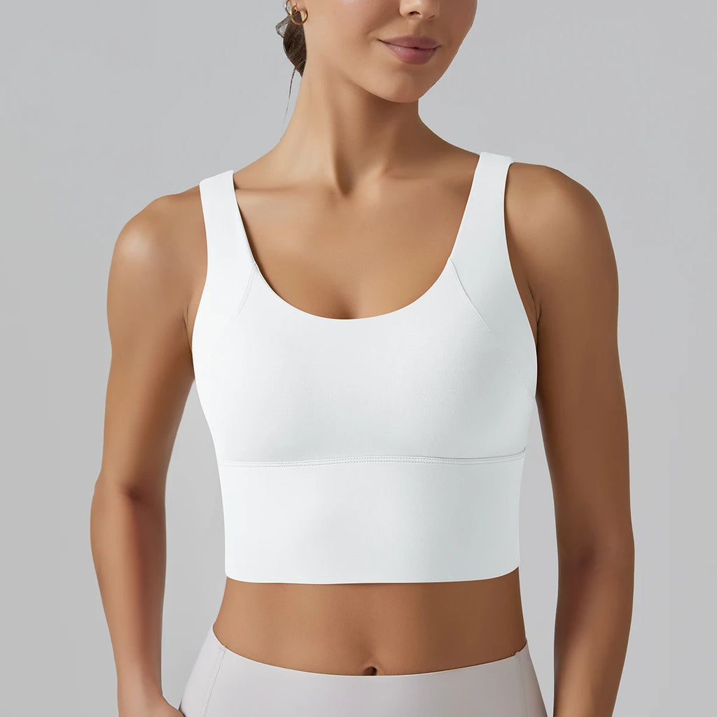 New  Yoga Tank Top Summer Sexy Fitness Yoga  Underwear Women's Sports Bra Push Up Fitness Bra  Running Gym Fitness Tops