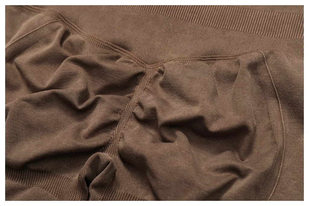 Yoga Pants Seamless Fitness Legging Women Sports Yoga Pant High Waist Ribbed Gym Clothes Fitness Workout Wear Scrunch Bum Tights