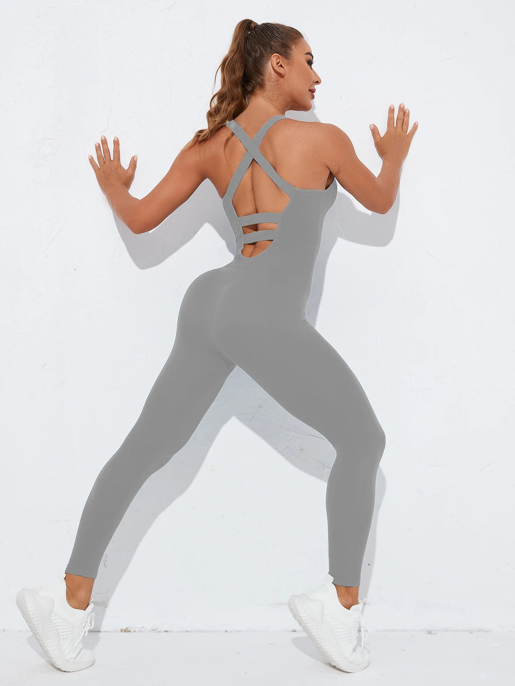 Jumpsuits for Women, Seamless One Piece Yoga Workout Romper