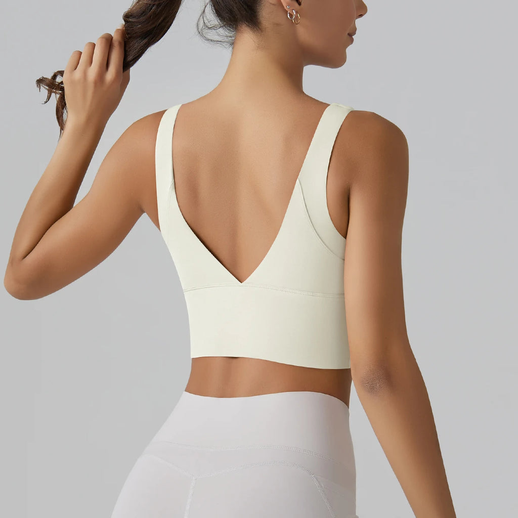 New  Yoga Tank Top Summer Sexy Fitness Yoga  Underwear Women's Sports Bra Push Up Fitness Bra  Running Gym Fitness Tops