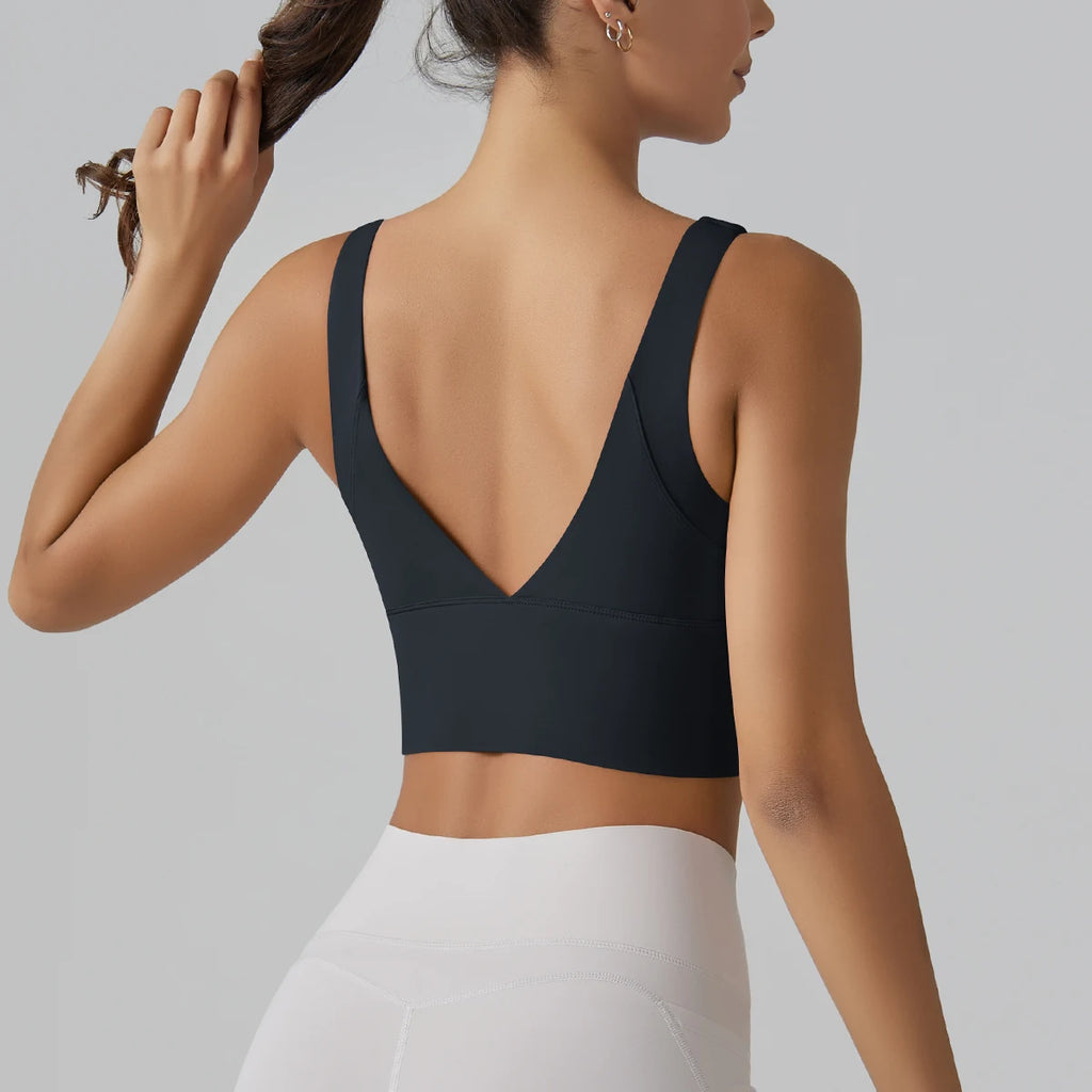 New  Yoga Tank Top Summer Sexy Fitness Yoga  Underwear Women's Sports Bra Push Up Fitness Bra  Running Gym Fitness Tops