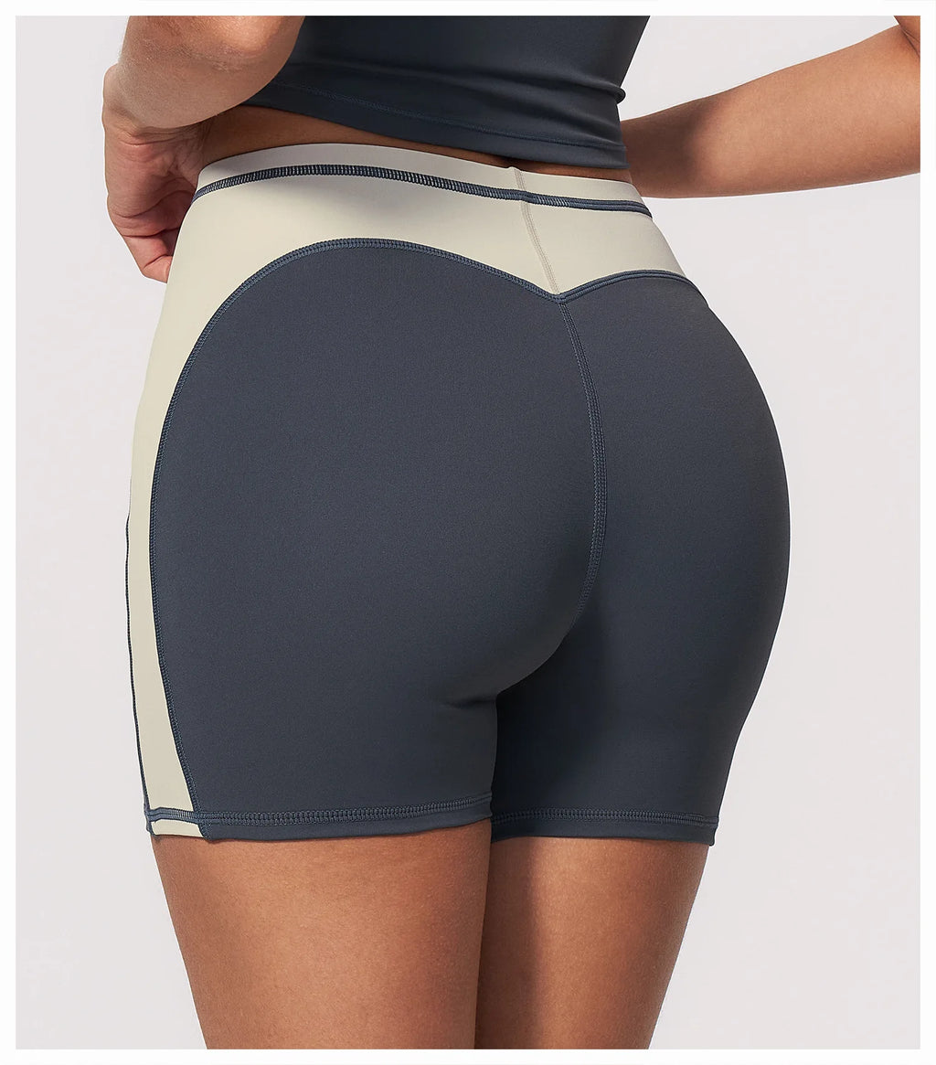 summer Yoga Shorts Women High Waist Workout Shorts Fitness Yoga Lift Butt Fitness Ladies Yoga Gym Running Short Pants Sportswear