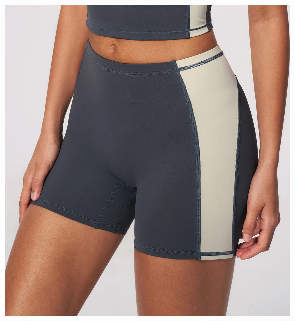 summer Yoga Shorts Women High Waist Workout Shorts Fitness Yoga Lift Butt Fitness Ladies Yoga Gym Running Short Pants Sportswear