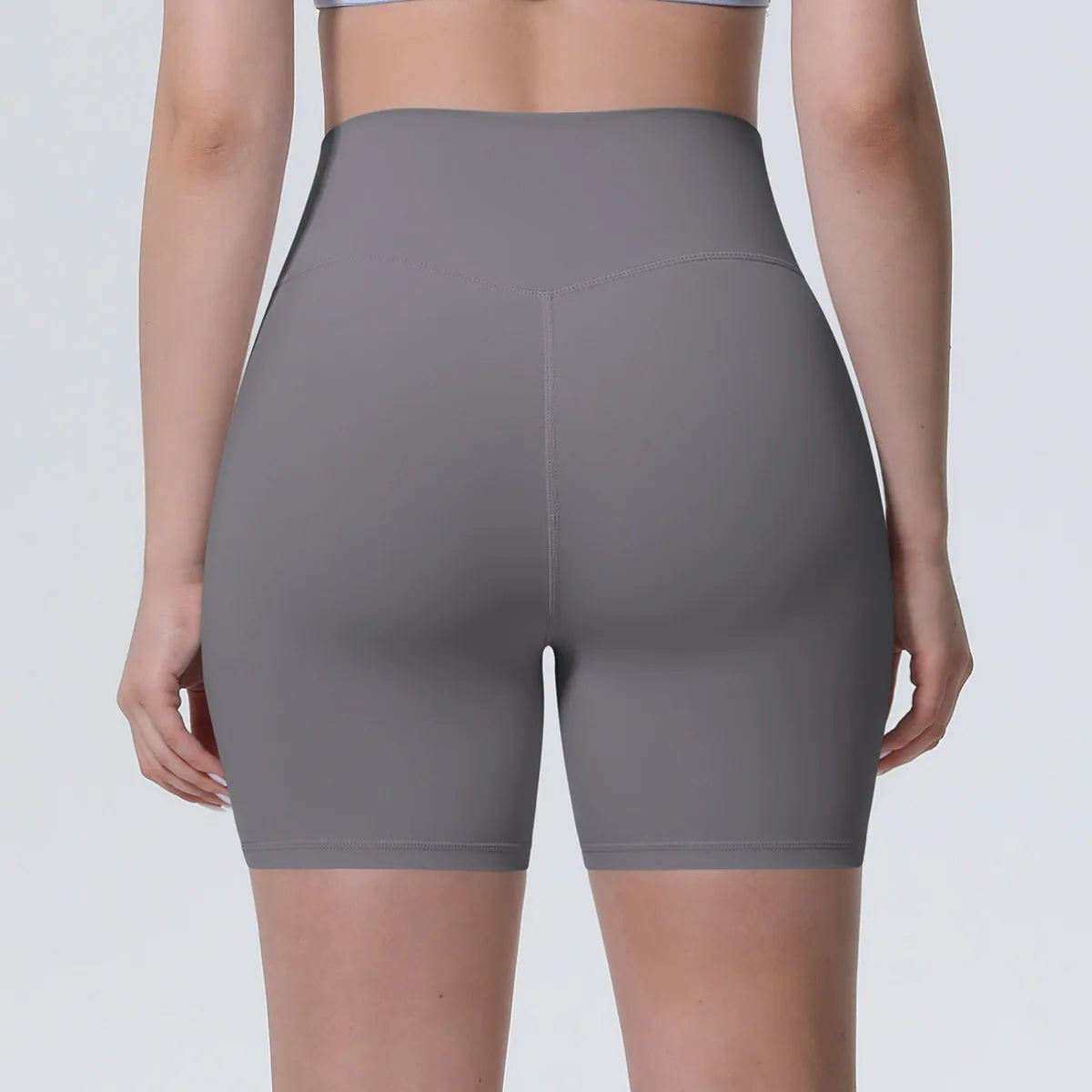 Women High Waist Push Up Yoga Shorts Cycling Sports Short Leggings Tights Fitness Running Workout Gym Training Hip Lifting Pants