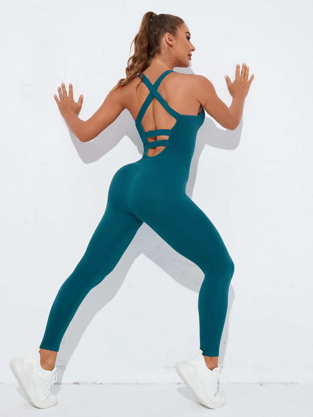 Jumpsuits for Women, Seamless One Piece Yoga Workout Romper