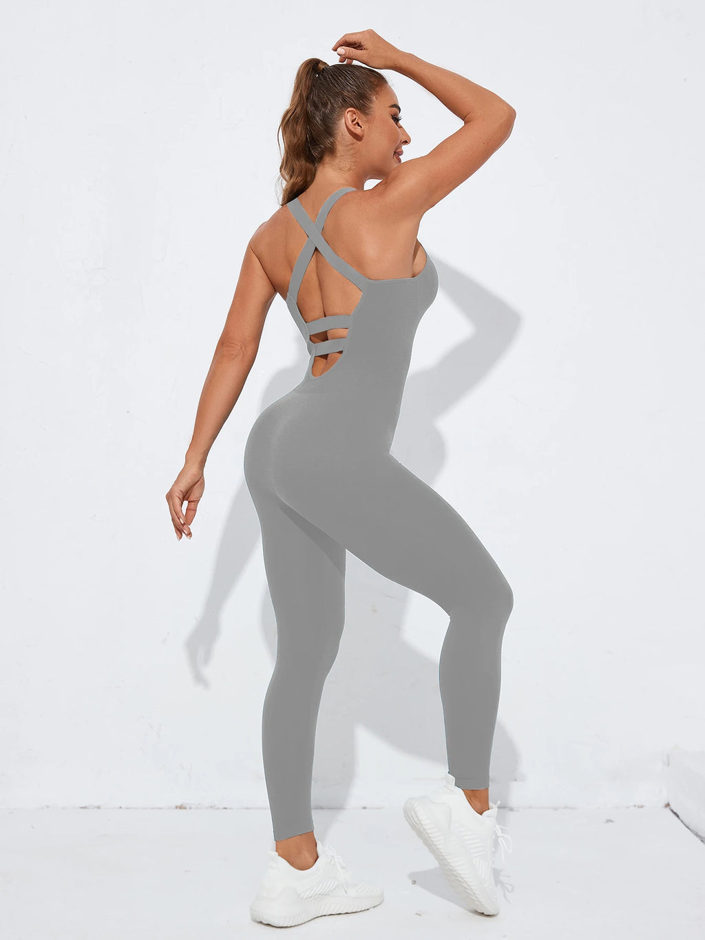 Jumpsuits for Women, Seamless One Piece Yoga Workout Romper